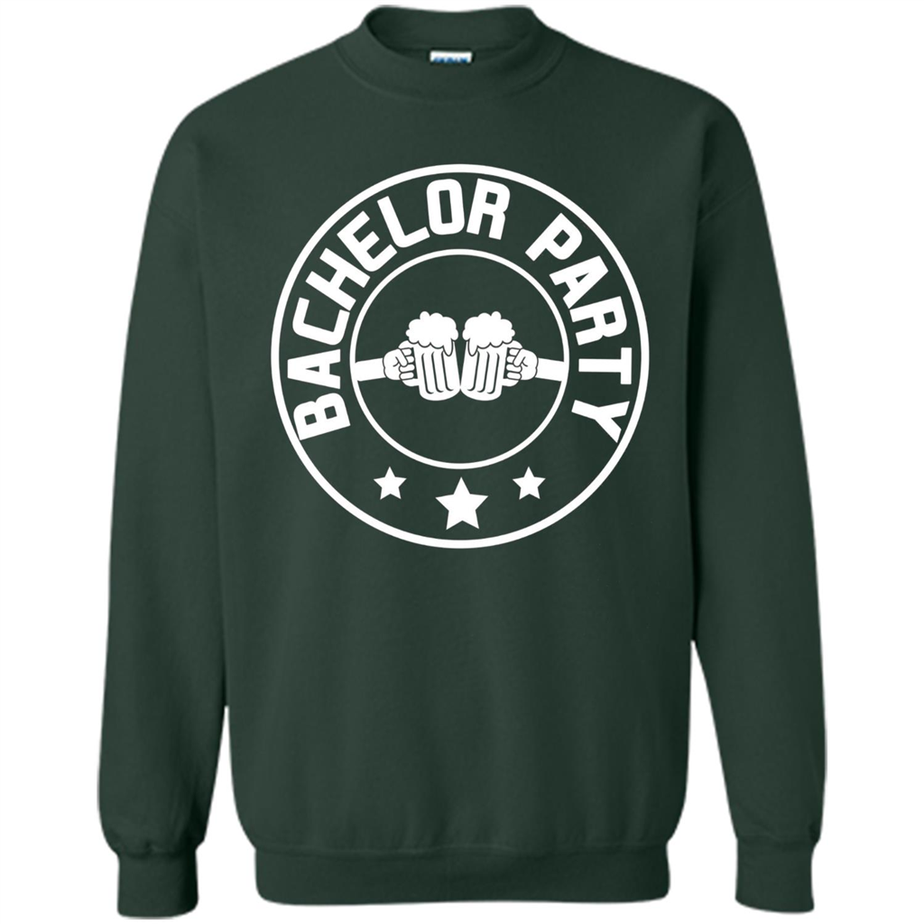 Men's Bachelor Party Cheers T-shirt Forest Green