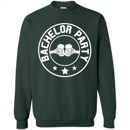 Men's Bachelor Party Cheers T-shirt Forest Green