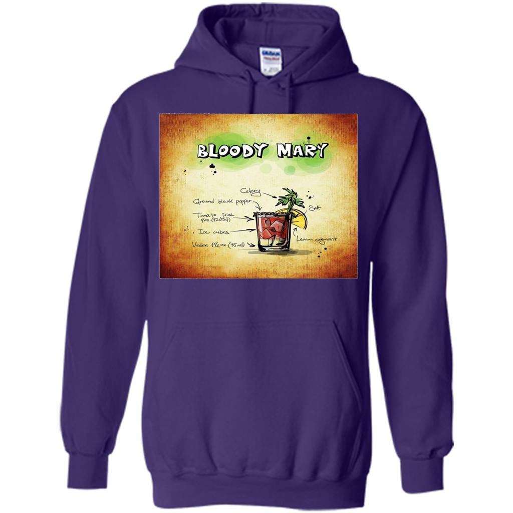 Bloody Mary Drink Recipe Alcohol Liquor Bartender T-shirt