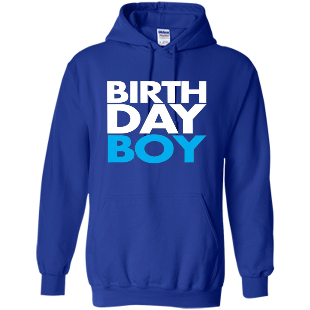 Birth Day Boy T-shirt Royal