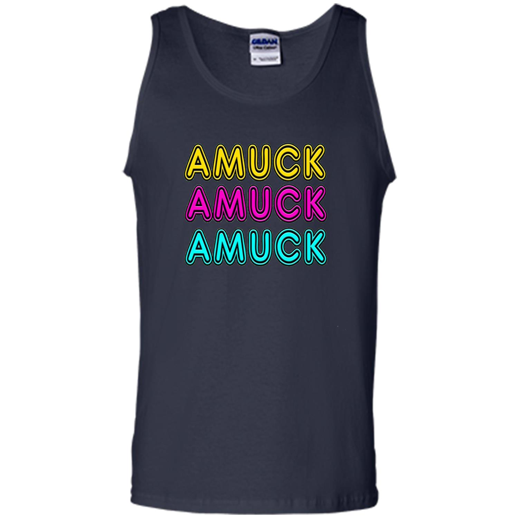 Retro Neon Sign Witches Run Amuck On Halloween T-Shirt