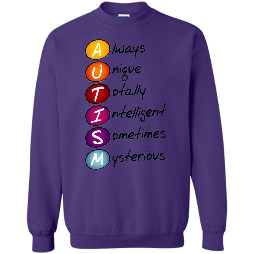 Autism Awareness Definition T-shirt Purple