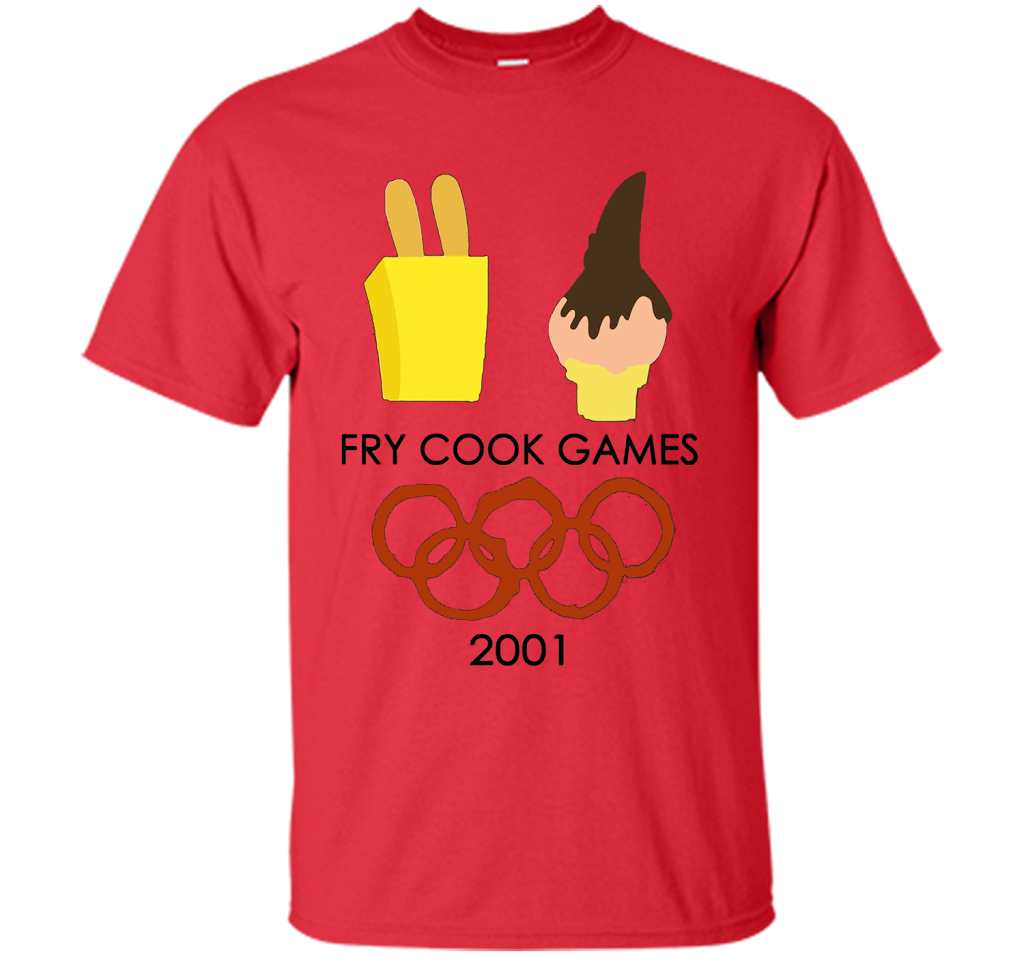 Fry Cook Games Limited Edition cool shirt Red