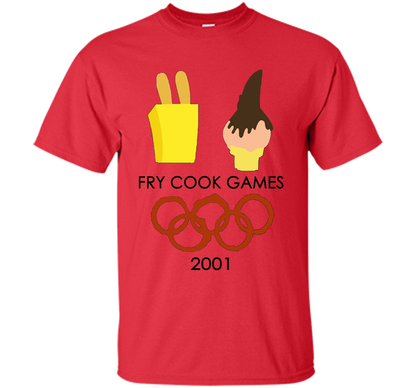 Fry Cook Games Limited Edition cool shirt Red