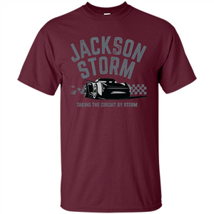 Love Car T-shirt Jackson Storm Taking The Circuit By Storm