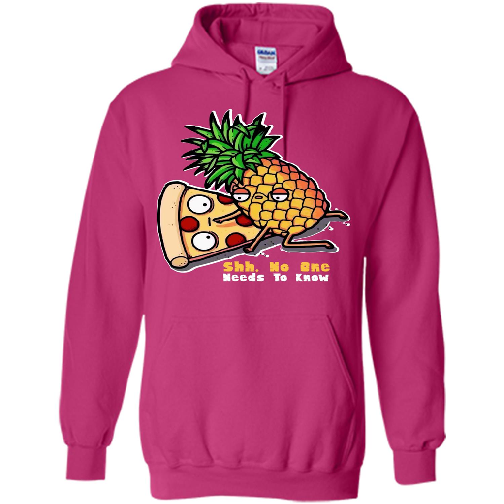 Pizza. Shh, No One Needs To Know T-shirt Heliconia