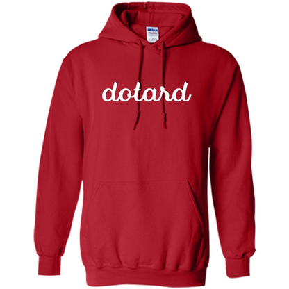 American President T-shirt Cursive Dotard T Shirt Red