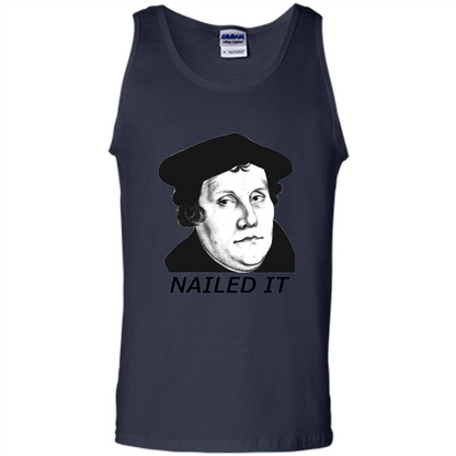 Nailed It 500th Reformation Day T-Shirt Navy