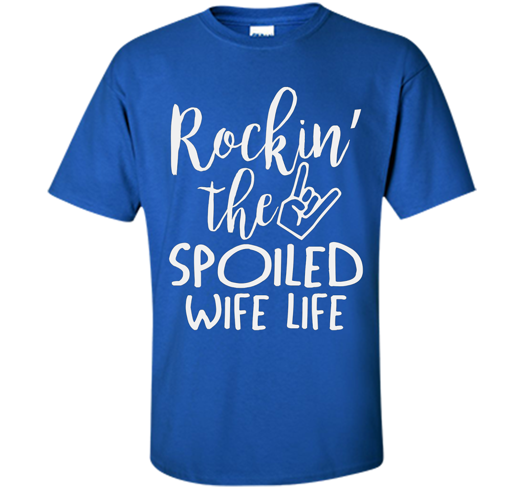 Rockin The Spoiled Girlfriend Life T-shirt Royal