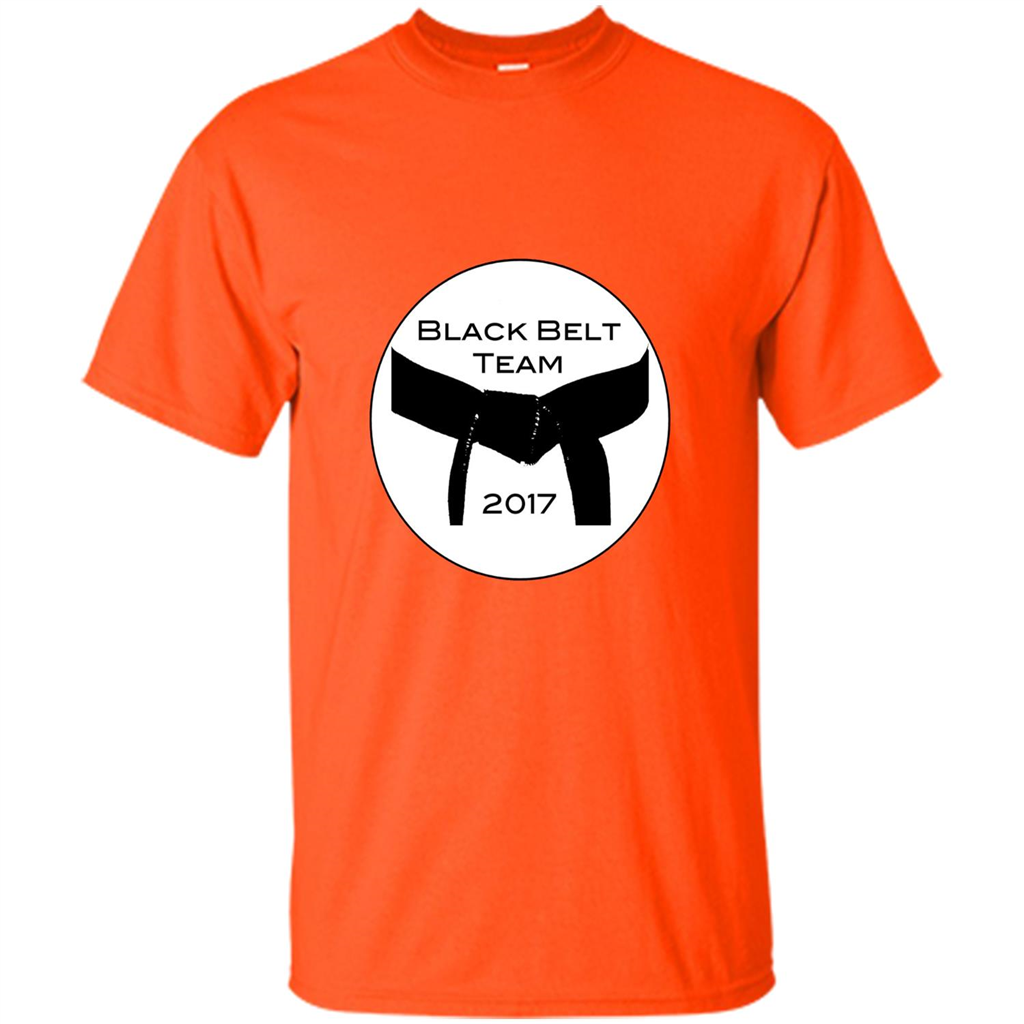 Black Belt Team 2017 T-shirt Orange