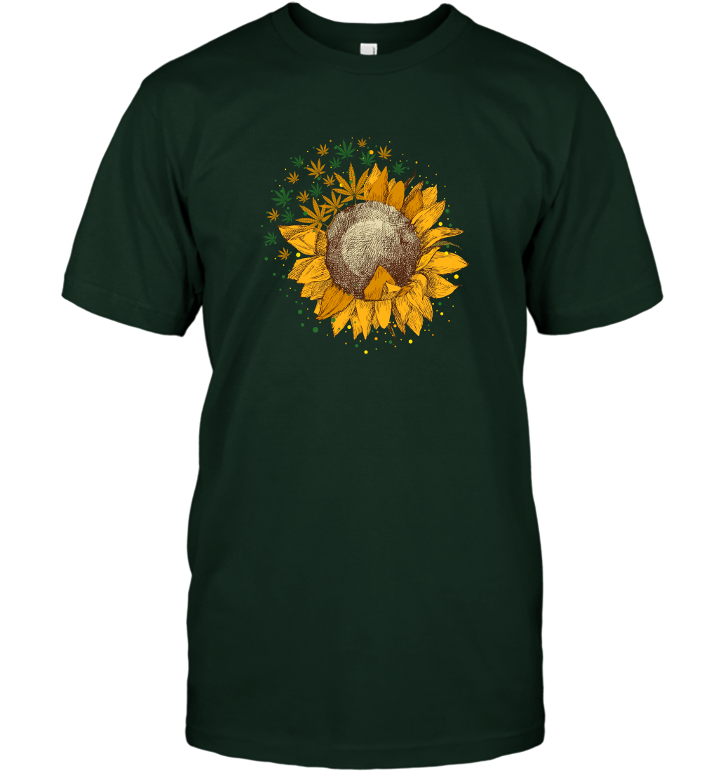 Sunflower Vintage Shirt T-Shirt Forest Green