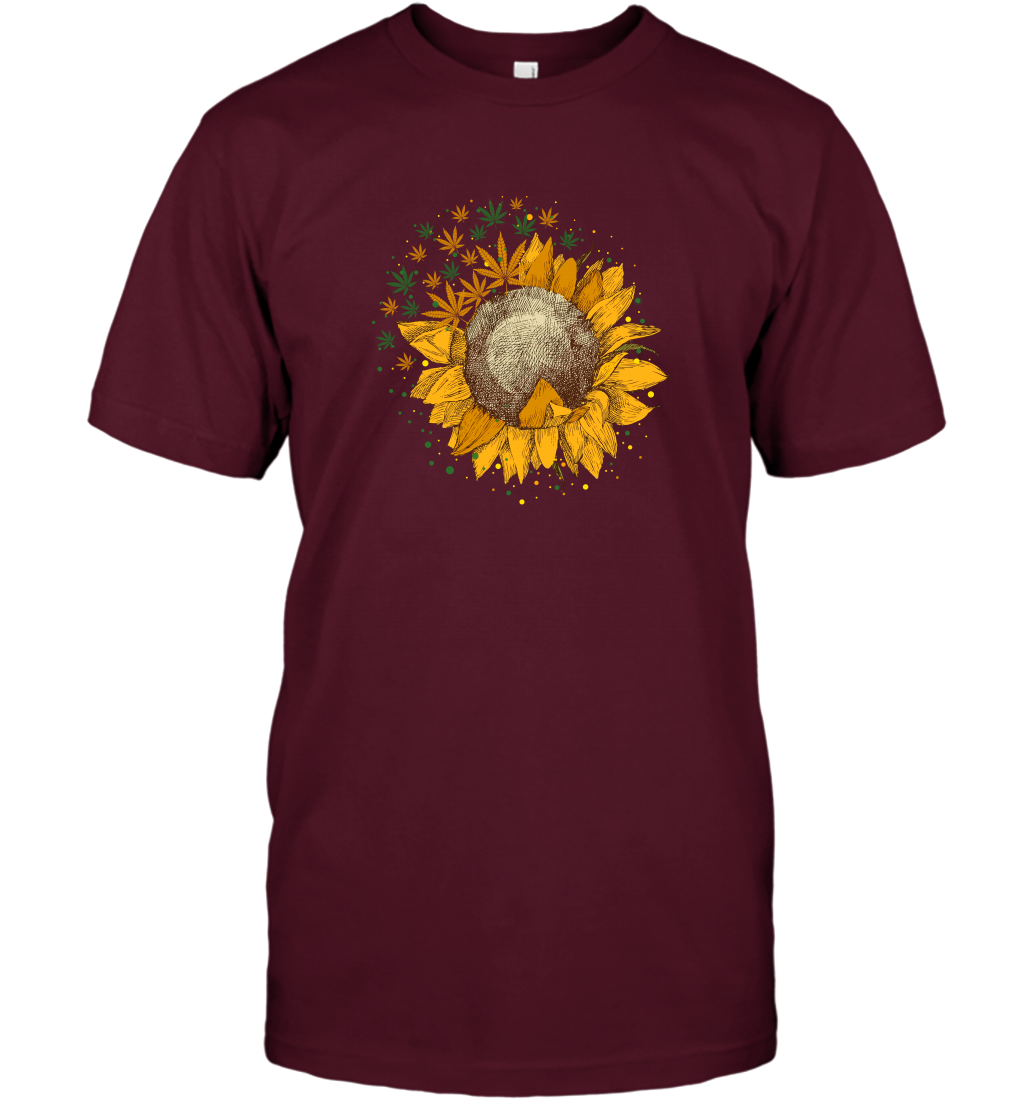 Sunflower Vintage Shirt T-Shirt Maroon