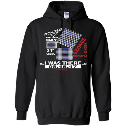 Pythagorean Theorem day T-shirt Black