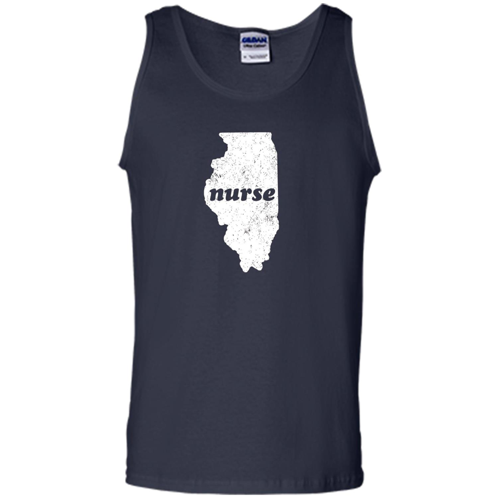 Nursing T-shirt Nurse Graduation Illinois T-shirt Navy