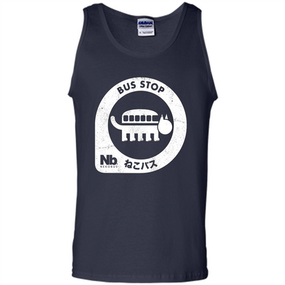 Neko Bus Stop T-shirt Navy