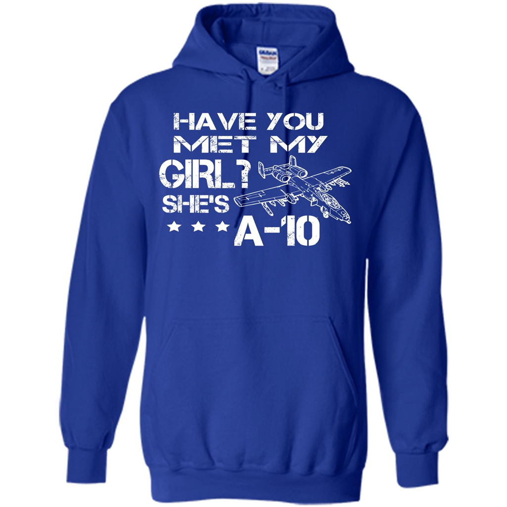 Have You Met My Girl She's A-10 T-shirt Royal