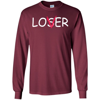 Loser To Lover T-shirt Maroon
