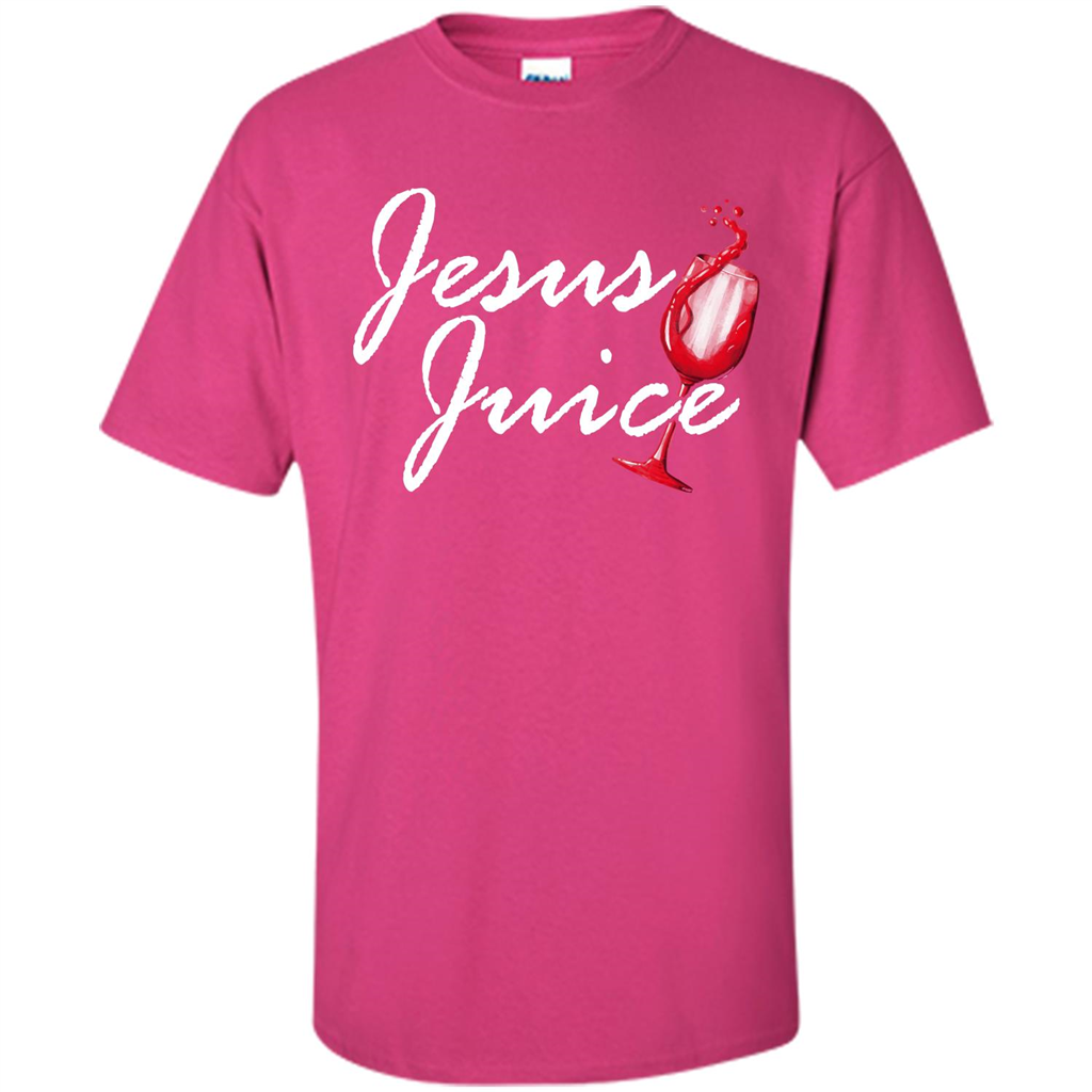 Wine T-shirt Jesus Juice Heliconia