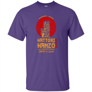 Hattori Hanzo Sword And Sushi T-shirt