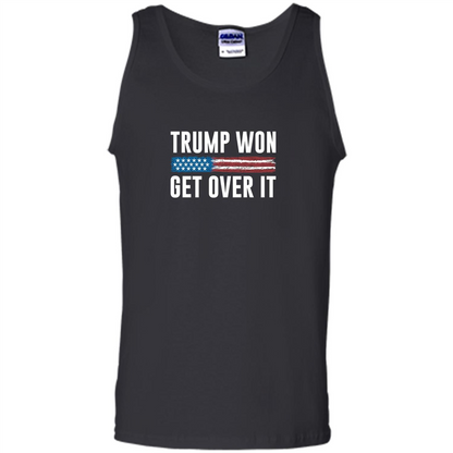 Trump Won - Get Over It T-shirt Black