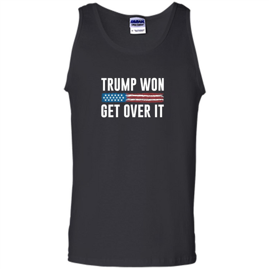 Trump Won - Get Over It T-shirt Black