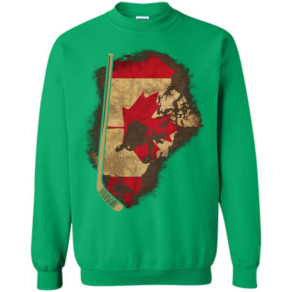 Canada Hockey T-shirt Irish Green