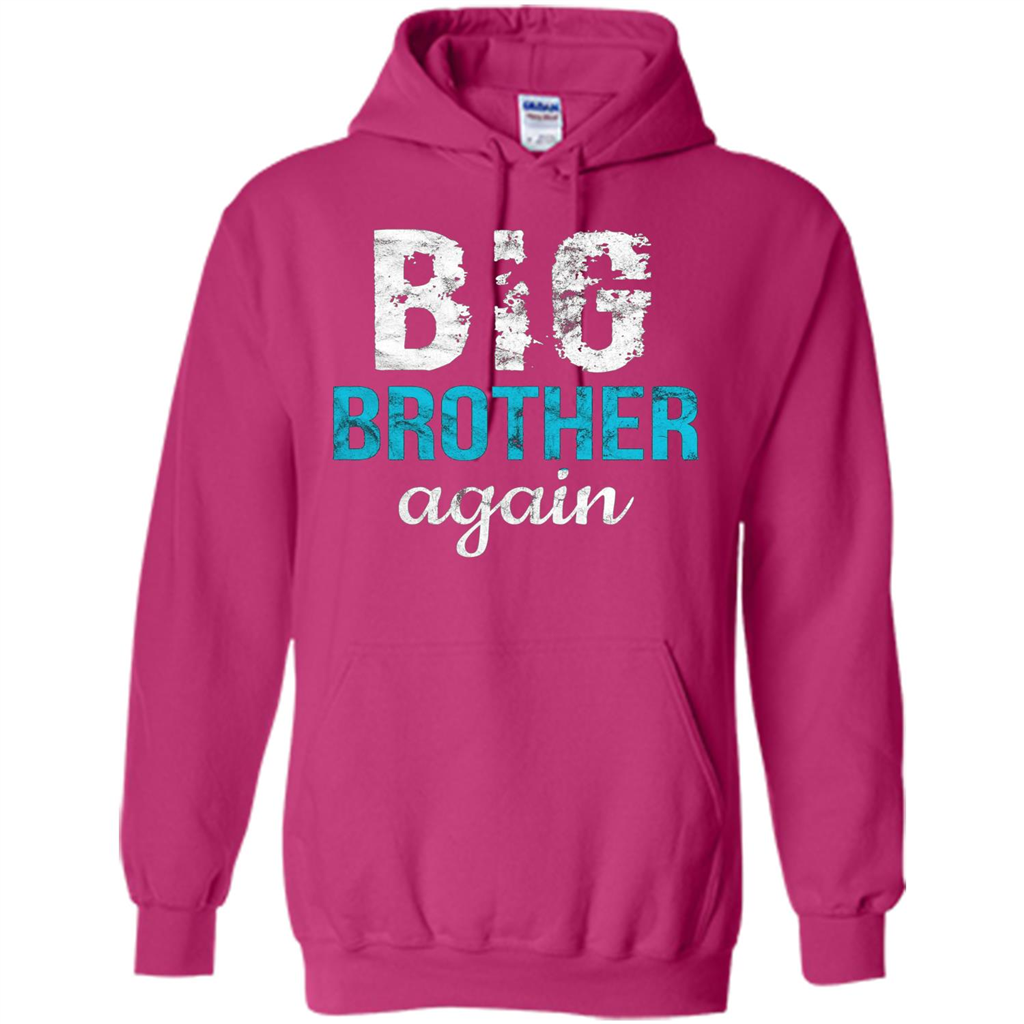 Big Brother Again Distressed T-shirt Heliconia