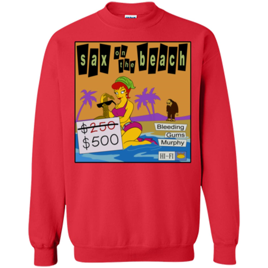 Sax on the Beach Discount Edition T-shirt Red