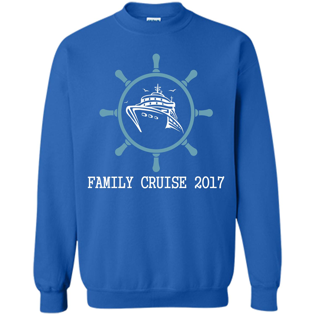 Family T-shirt Family Cruise 2017 Royal
