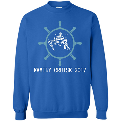 Family T-shirt Family Cruise 2017 Royal