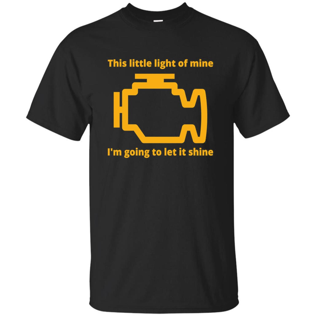 This Little Light Of Mine I'm Going To Let It Shine T-shirt Black