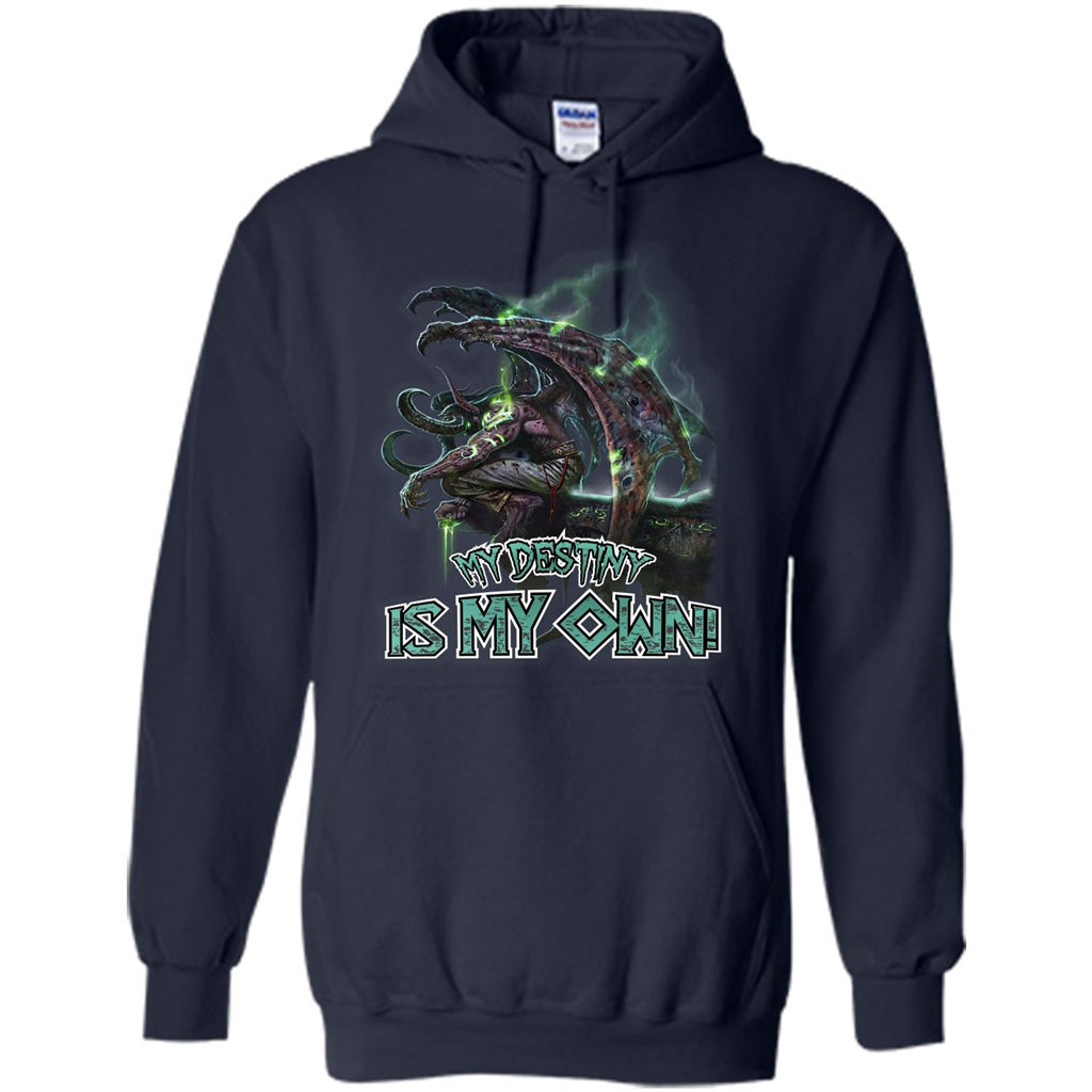 World of Warcraft T-shirt My Destiny Is My Own T-shirt Navy