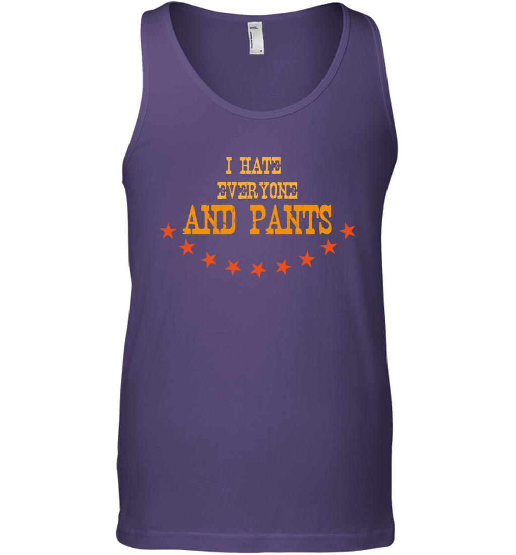 I Hate Everyone And Plant Shirt Tank Top Tank Top Purple