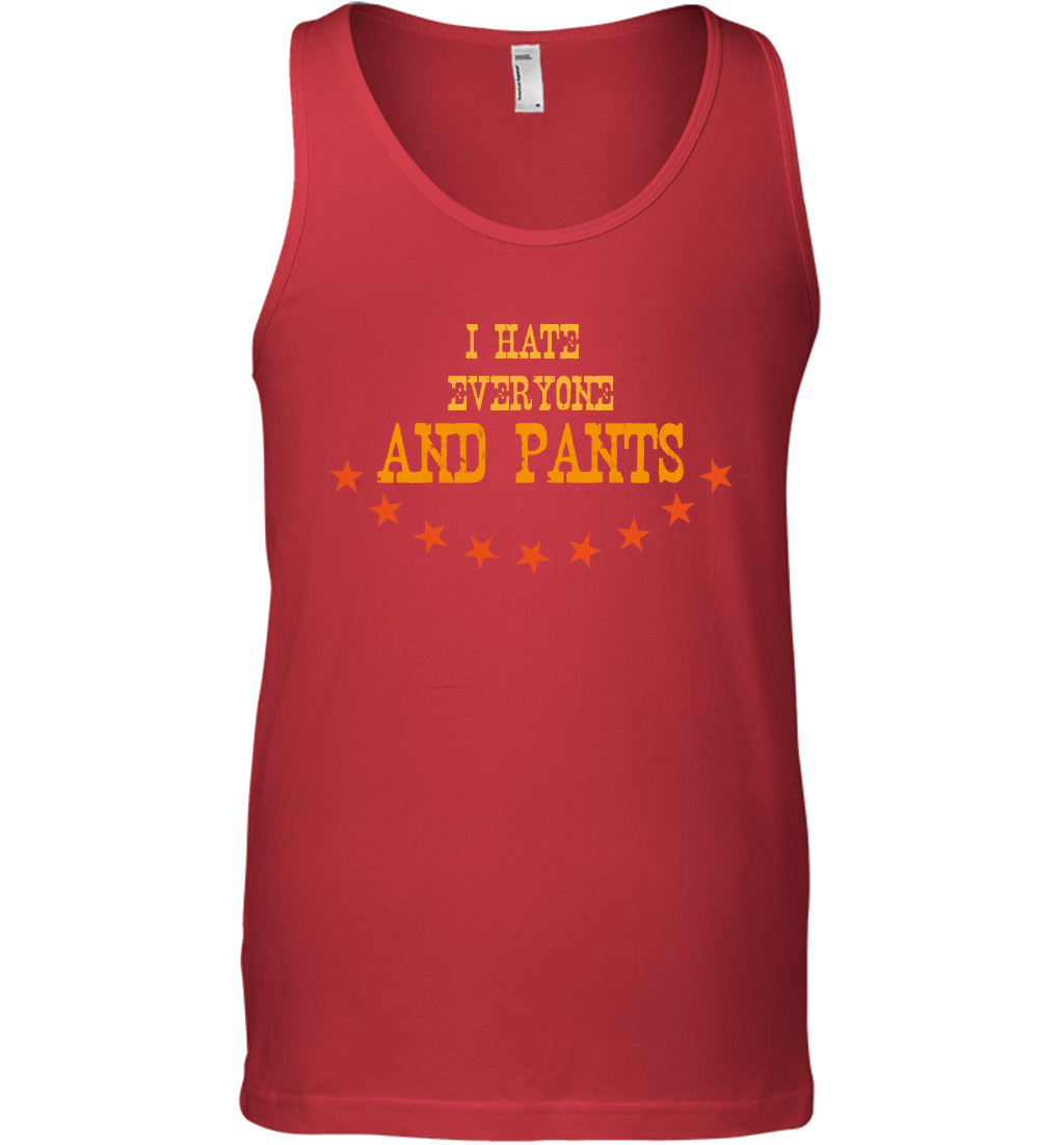 I Hate Everyone And Plant Shirt Tank Top Tank Top Red