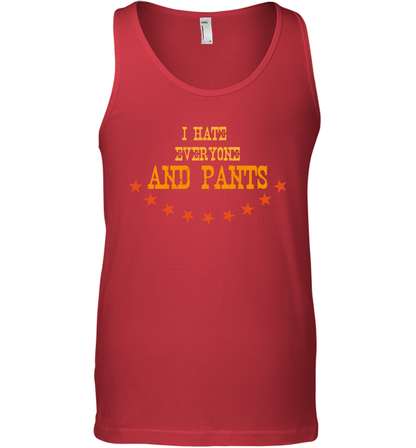 I Hate Everyone And Plant Shirt Tank Top Tank Top Red