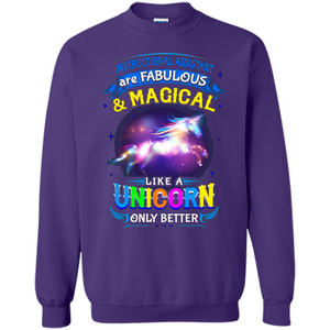 Instructional Assistants Are Fabulous And Magic Like A Unicorn Only Better T-shirt