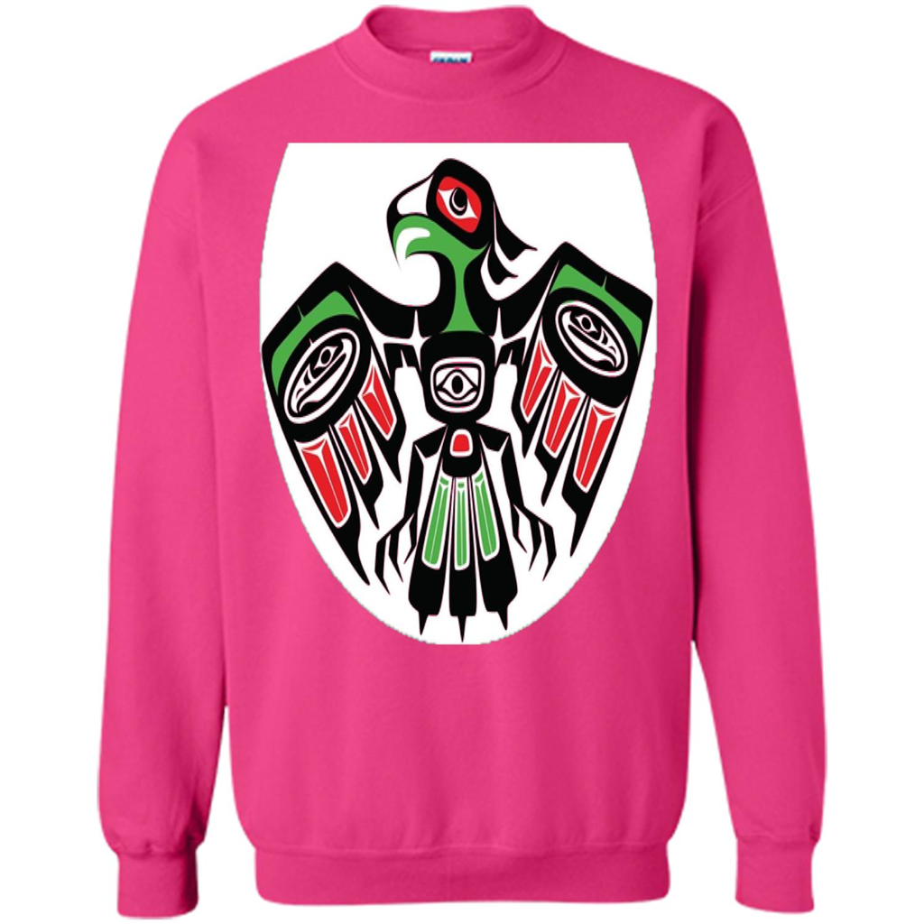Native American Eagle T-shirt Heliconia