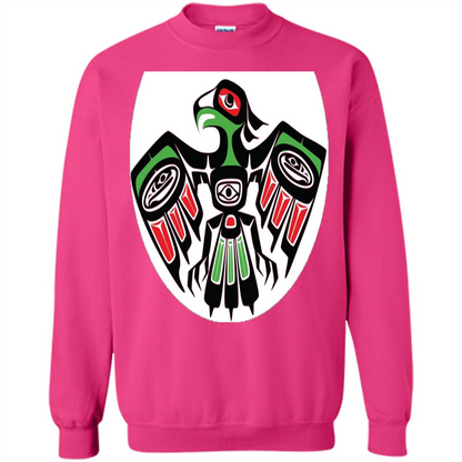 Native American Eagle T-shirt Heliconia