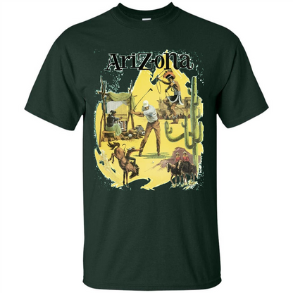 Arizona- T-shirt Forest Green