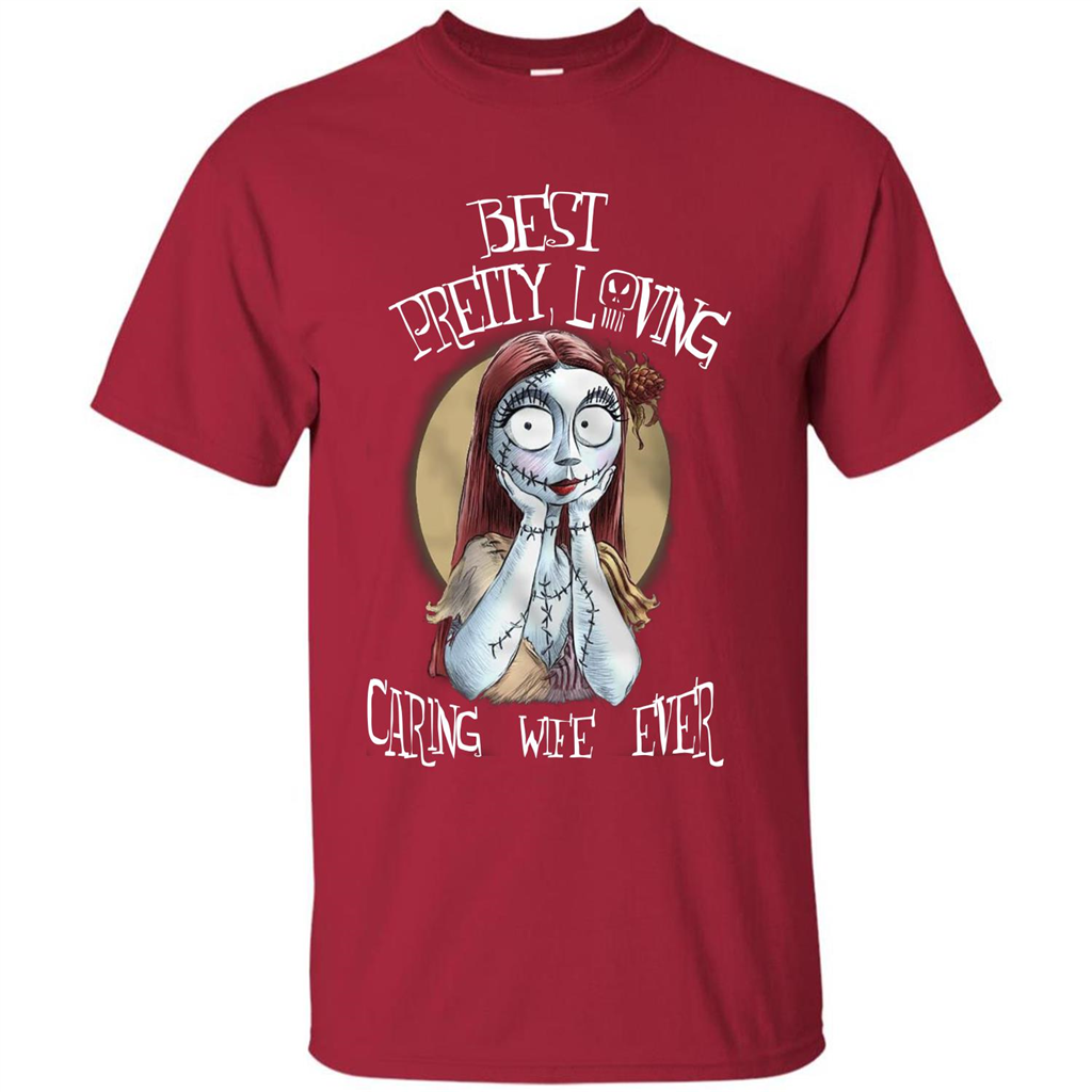 Halloween T-shirt Best Pretty Loving Caring Wife Ever T-shirt Cardinal