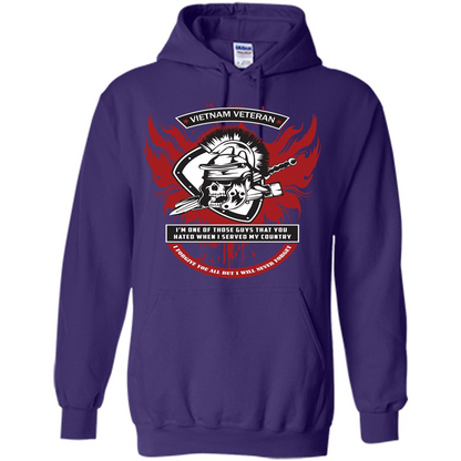 Vietnam veteran i’m one of those guys that you hated when i served my country i forgive you all but i will never forget Purple