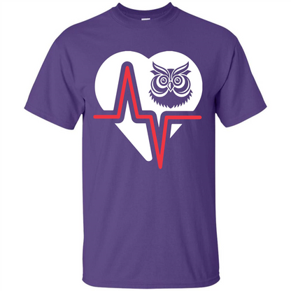 Owl T-shirt Purple