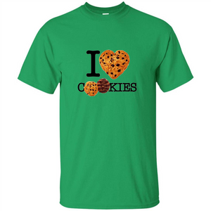 I Love (Heart) Cookies T-shirt