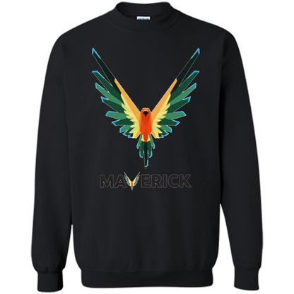 Be A Maverick T-shirt Color T-shirt Black