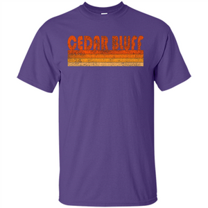 Vintage Retro Cedar Bluff Alabama T-shirt