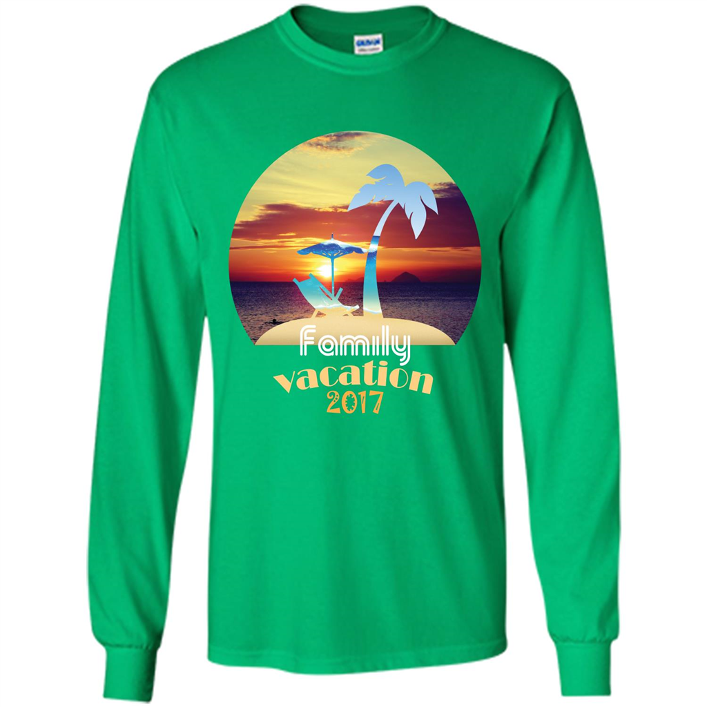 Summer T-shirt Family Vacation 20117 Irish Green
