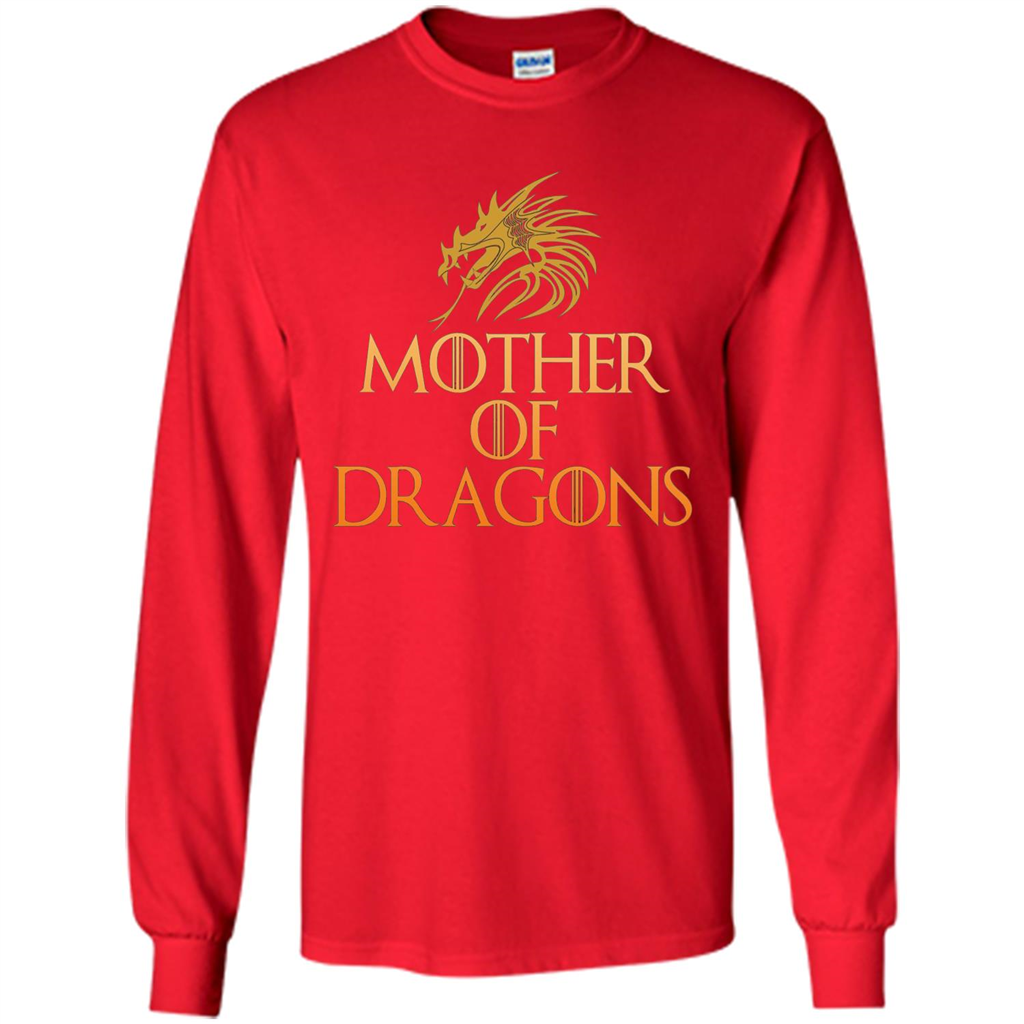 Mother Of Gragons T-shirt Red