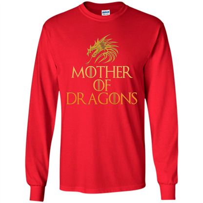 Mother Of Gragons T-shirt Red
