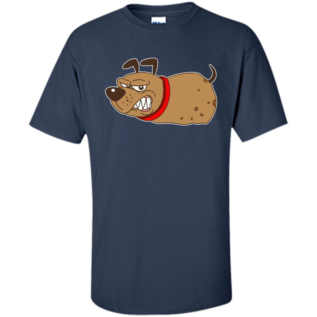 Pitbulltato Potato Cute Potatoes T-Shirt Navy