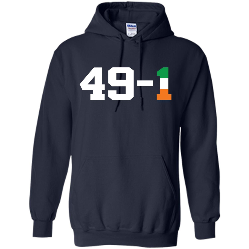Funny Ireland Boxing T-shirt 49-1 T-shirt Navy